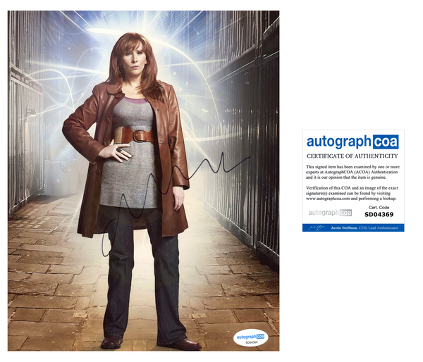 Catherine Tate Doctor Who Signed Autograph 8x10 Photo ACOA