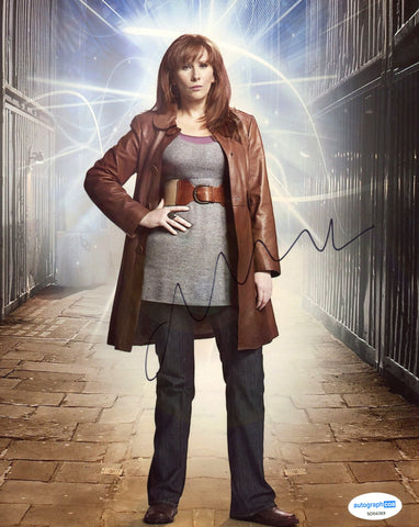 Catherine Tate Doctor Who Signed Autograph 8x10 Photo ACOA