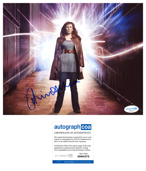 Catherine Tate Doctor Who Signed Autograph 8x10 Photo ACOA