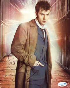 David Tennant Doctor Who Signed Autograph 8x10 Photo ACOA