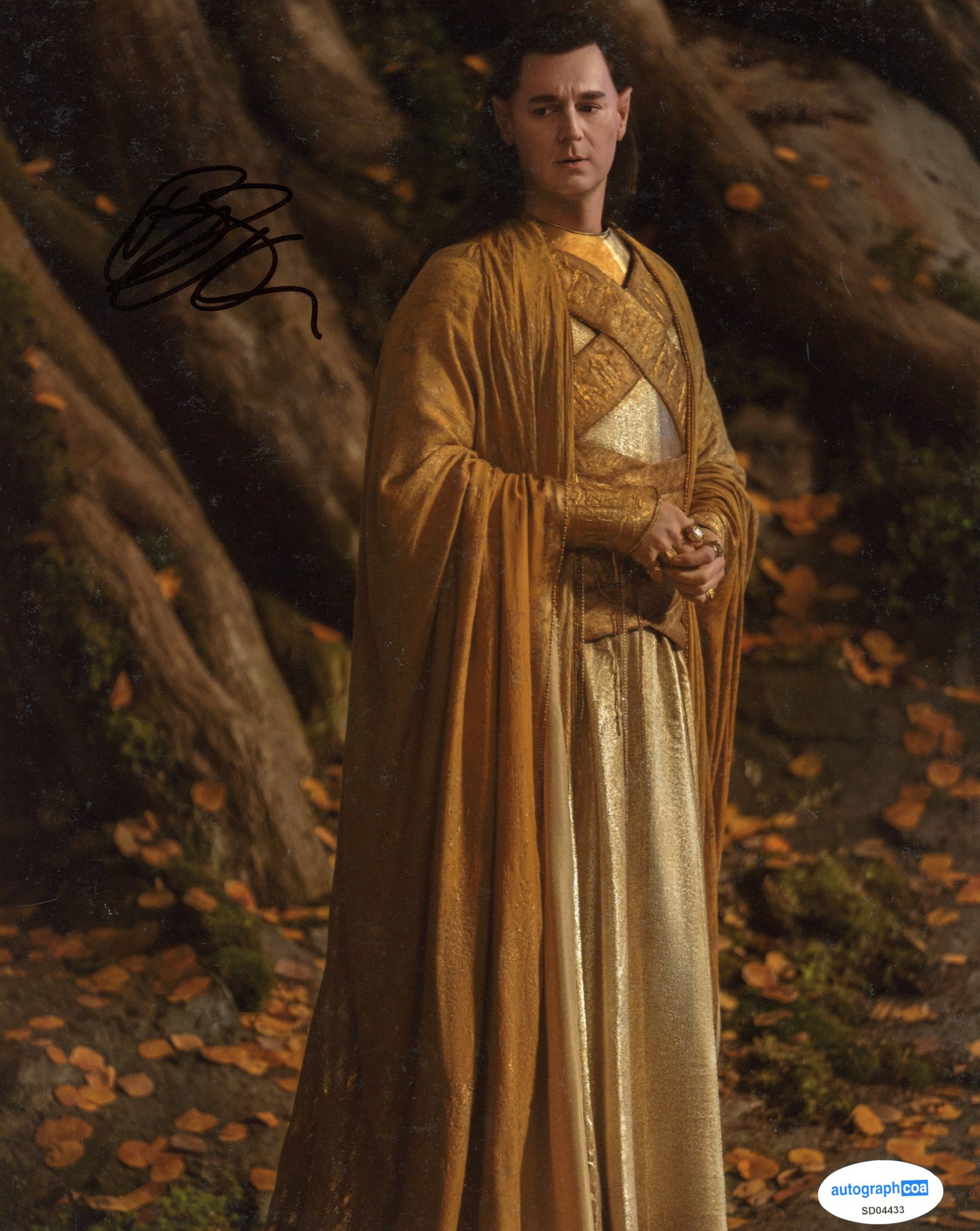 Benjamin Walker Rings of Power Signed Autograph 8x10 Photo ACOA