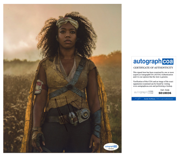 Naomi Ackie Star Wars Signed Autograph 8x10 Photo ACOA