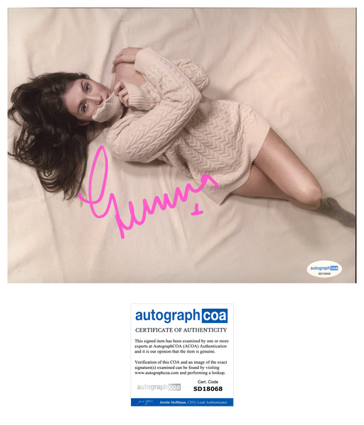 Gemma Arterton Sexy Signed Autograph 8x10 Photo ACOA