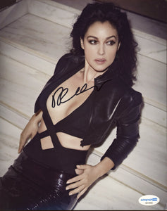 Monica Bellucci Sexy Signed Autograph 8x10 Photo ACOA