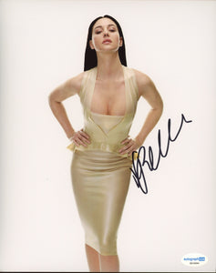 Monica Bellucci Sexy Signed Autograph 8x10 Photo ACOA