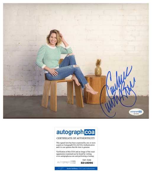 Candace Cameron Bure Sexy Signed Autograph 8x10 Photo ACOA