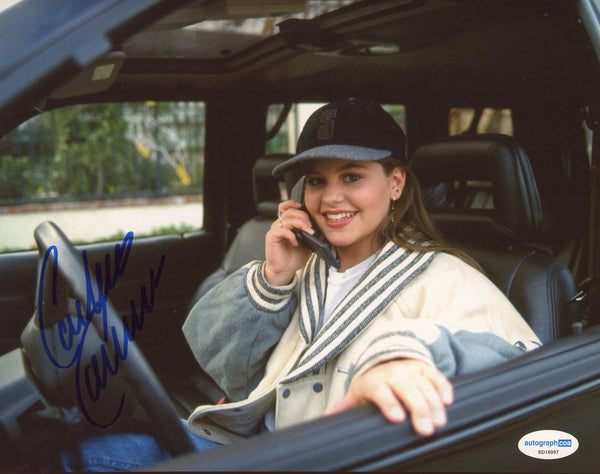 Candace Cameron Bure Full House Signed Autograph 8x10 Photo ACOA