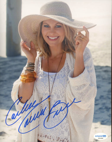 Candace Cameron Bure Full House Signed Autograph 8x10 Photo ACOA