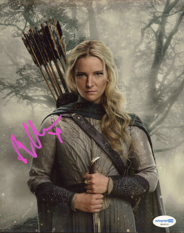 Morfydd Clark Rings of Power Signed Autograph 8x10 Photo ACOA