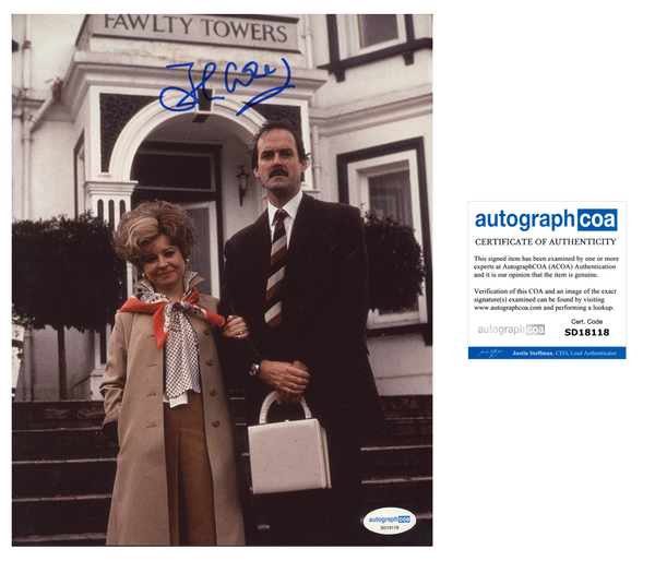 John Cleese Fawlty Towers Signed Autograph 8x10 Photo ACOA