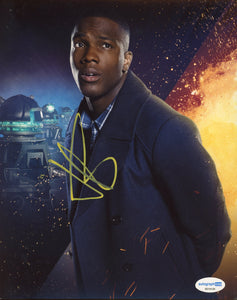 Tosin Cole Doctor Who Signed Autograph 8x10 Photo ACOA