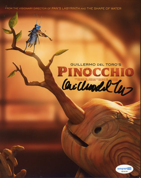 Guillermo Del Toro Pinocchio Signed Autograph 8x10 Photo ACOA