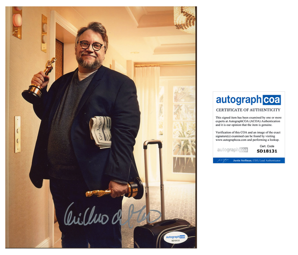 Guillermo Del Toro Signed Autograph 8x10 Photo ACOA