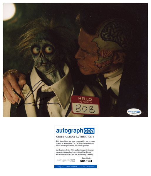 Willem Dafoe Beetlejuice Signed Autograph 8x10 Photo ACOA