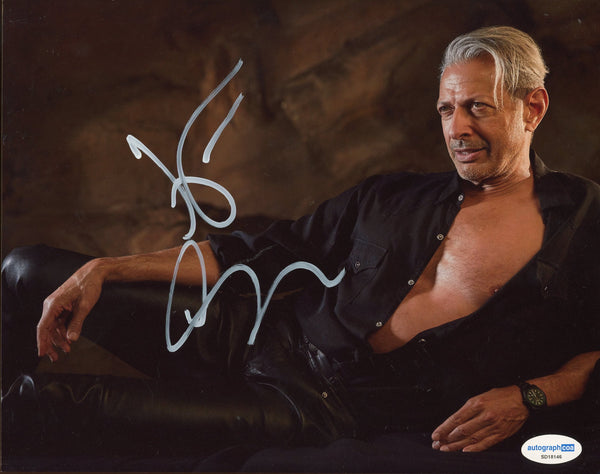 Jeff Goldblum Jurassic Park Signed Autograph 8x10 Photo ACOA