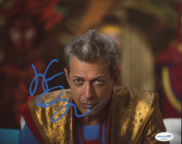 Jeff Goldblum Thor Signed Autograph 8x10 Photo ACOA