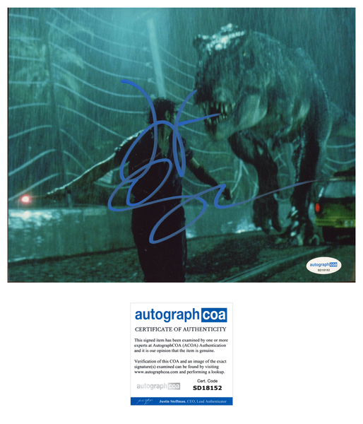 Jeff Goldblum Jurassic Park Signed Autograph 8x10 Photo ACOA