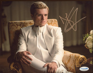 Josh Hutcherson Hunger Games Signed Autograph 8x10 Photo ACOA