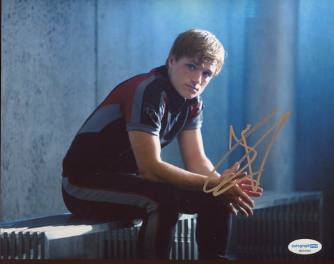 Josh Hutcherson Hunger Games Signed Autograph 8x10 Photo ACOA