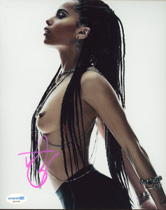 Zoe Kravitz Batman Signed Autograph 8x10 Photo ACOA