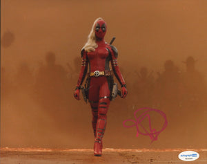 Blake Lively Deadpool Signed Autograph 8x10 Photo ACOA