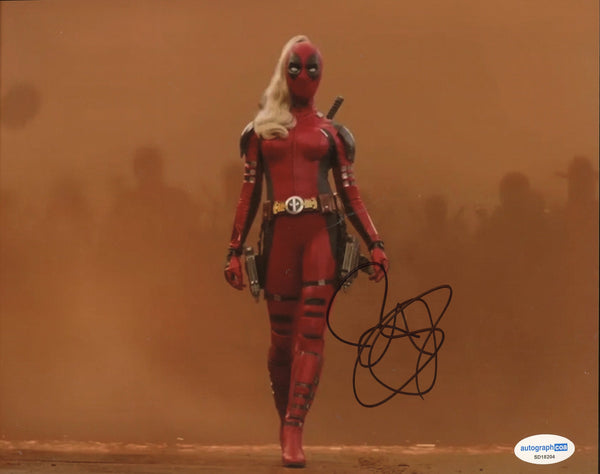 Blake Lively Deadpool Signed Autograph 8x10 Photo ACOA