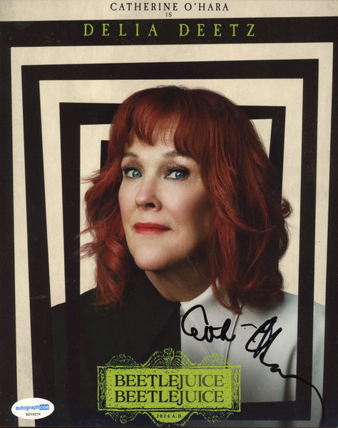 Catherine O'Hara Beetlejuice Signed Autograph 8x10 Photo ACOA