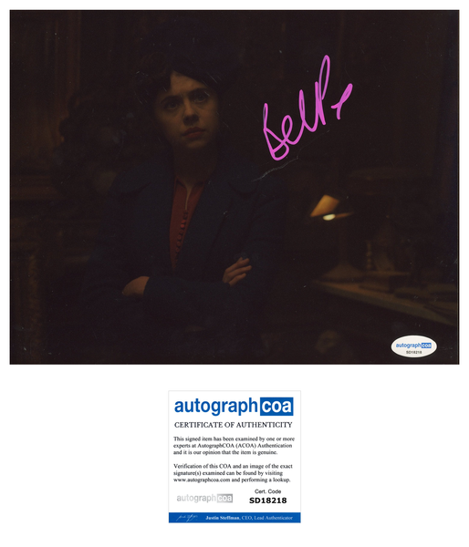 Bel Powley Masters of Air Signed Autograph 8x10 Photo ACOA