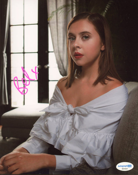 Bel Powley Masters of Air Signed Autograph 8x10 Photo ACOA