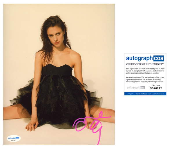 Margaret Qualley Sexy Signed Autograph 8x10 Photo ACOA