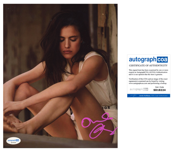 Margaret Qualley Sexy Signed Autograph 8x10 Photo ACOA