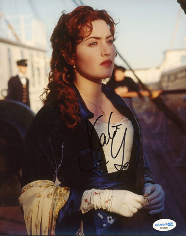 Kate Winslet Titanic Signed Autograph 8x10 Photo ACOA