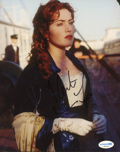 Kate Winslet Titanic Signed Autograph 8x10 Photo ACOA