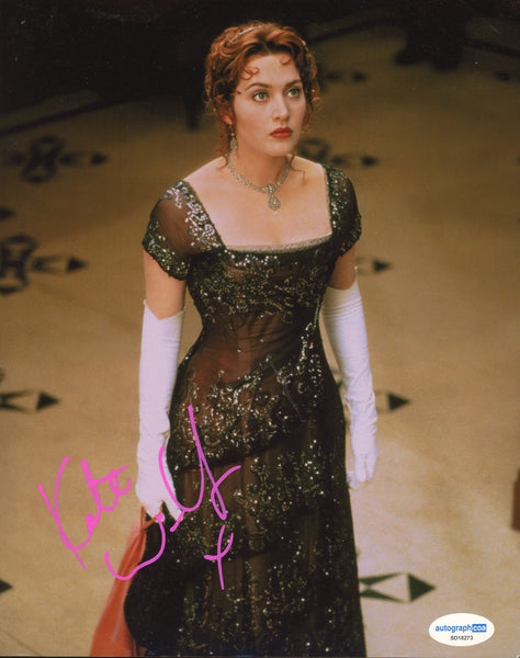 Kate Winslet Titanic Signed Autograph 8x10 Photo ACOA