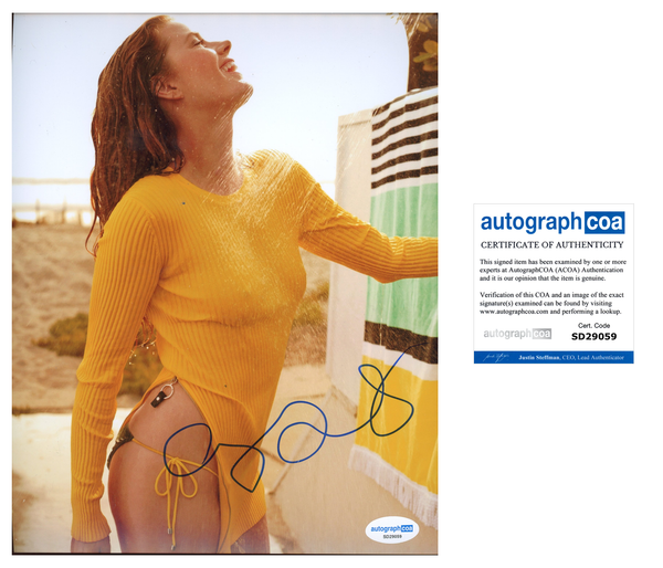 Amy Adams Sexy Signed Autograph 8x10 Photo ACOA