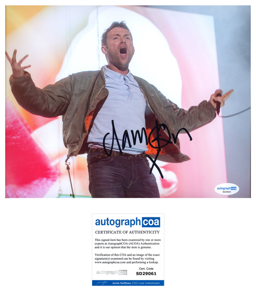 Damon Albarn Blur Signed Autograph 8x10 Photo ACOA