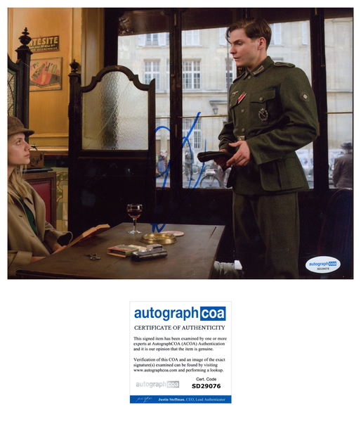 Daniel Bruhl Inglorious Basterds Signed Autograph 8x10 Photo ACOA