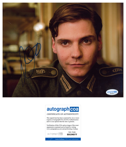 Daniel Bruhl Inglorious Basterds Signed Autograph 8x10 Photo ACOA