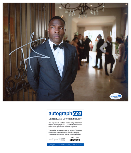 Tosin Cole Doctor Who Signed Autograph 8x10 Photo ACOA