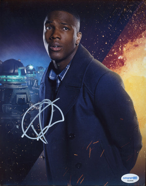 Tosin Cole Doctor Who Signed Autograph 8x10 Photo ACOA