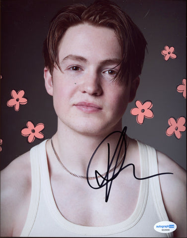 Kit Connor Heartstopper Signed Autograph 8x10 Photo ACOA