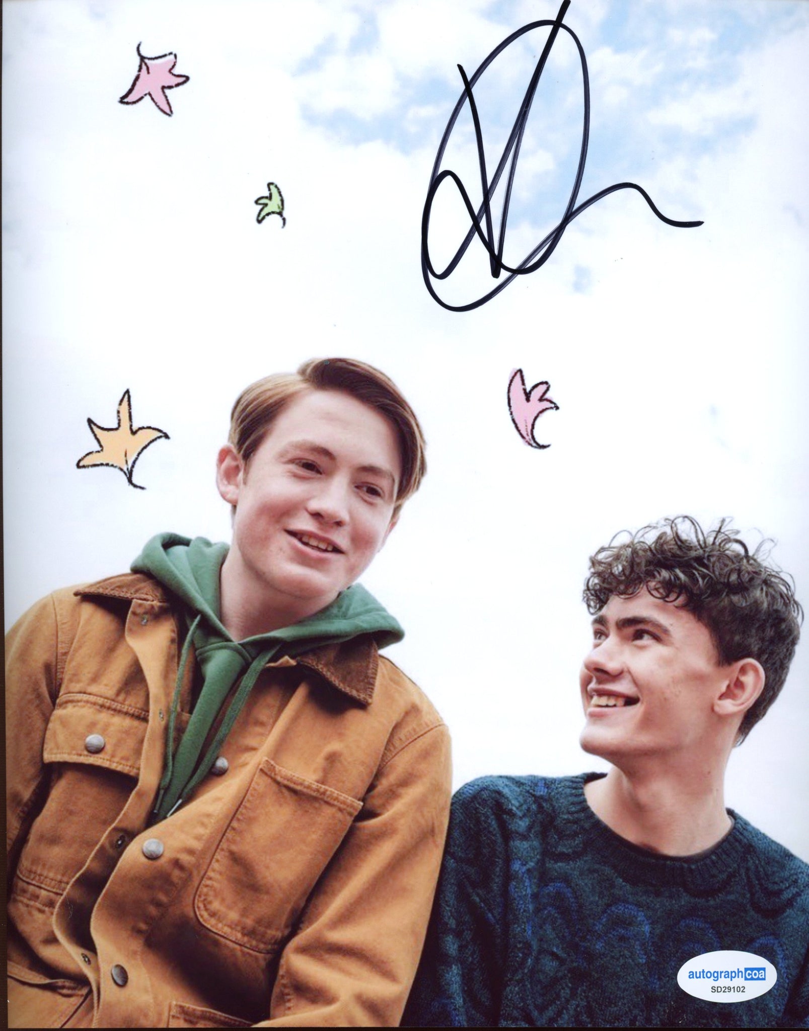 Kit Connor Heartstopper Signed Autograph 8x10 Photo ACOA