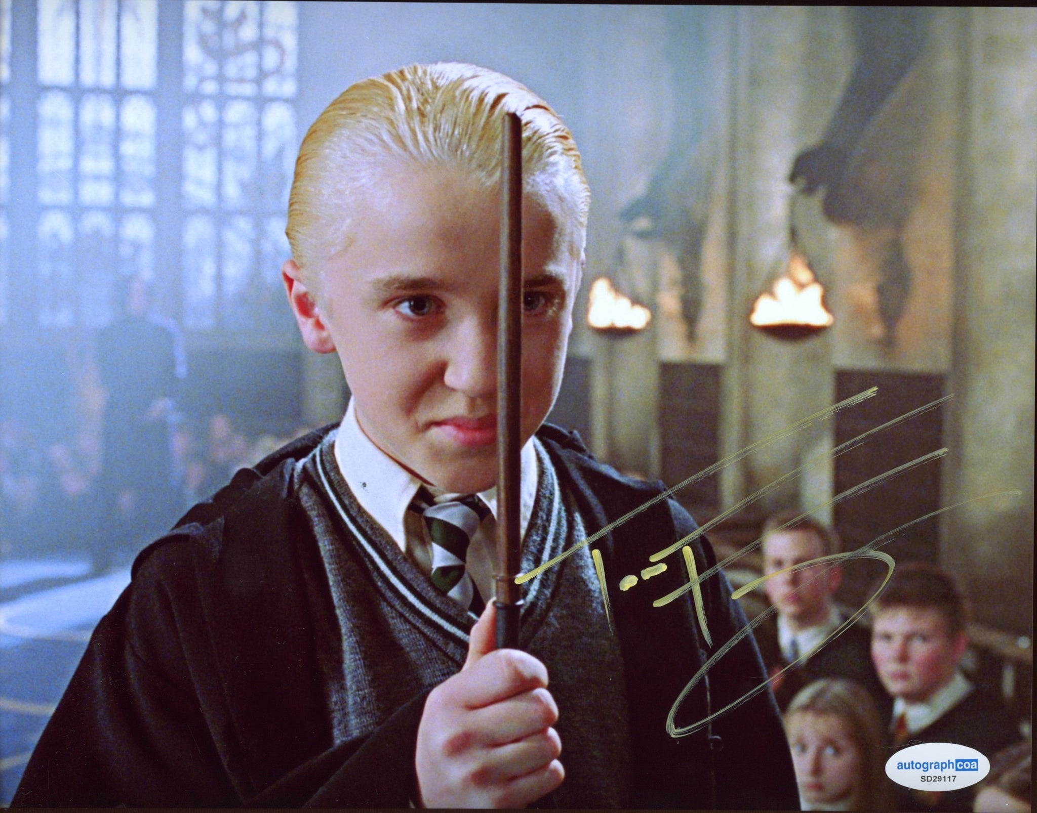 Tom Felton Harry Potter Signed Autograph 8x10 Photo ACOA