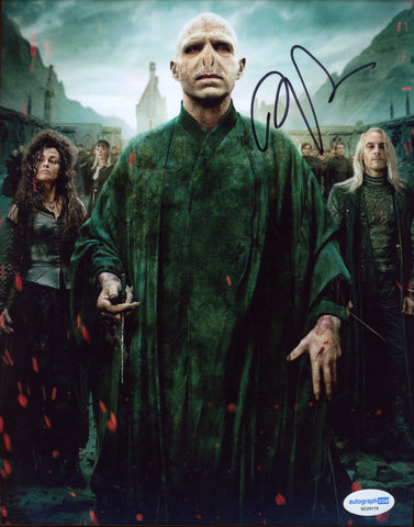 Ralph Fiennes Harry Potter Signed Autograph 8x10 Photo ACOA