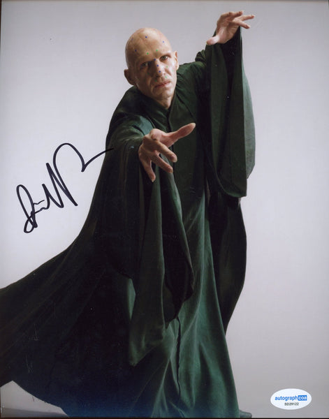 Ralph Fiennes Harry Potter Signed Autograph 8x10 Photo ACOA