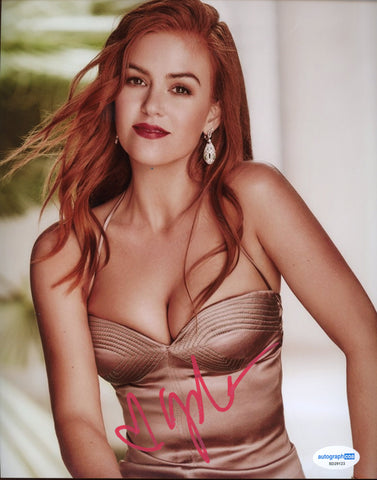 Isla Fisher Sexy Signed Autograph 8x10 Photo ACOA