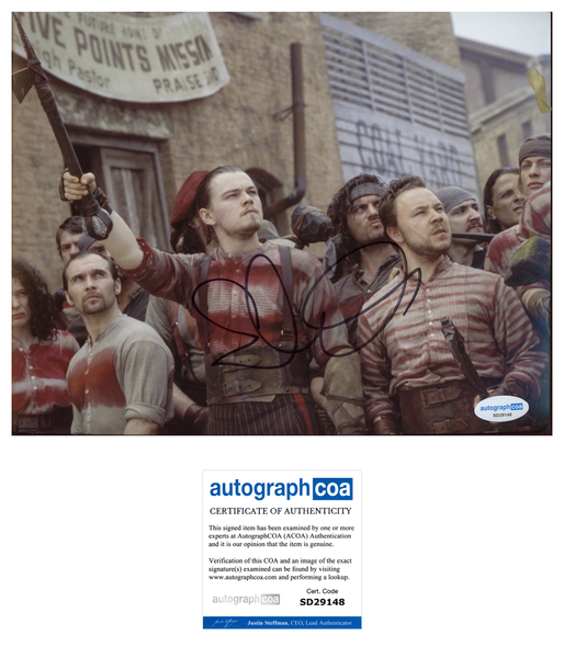 Stephen Graham Gangs of New York Signed Autograph 8x10 Photo ACOA