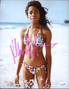 Naomie Harris Sexy Signed Autograph 8x10 Photo ACOA