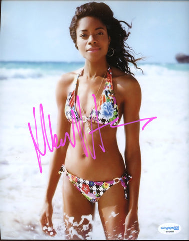 Naomie Harris Sexy Signed Autograph 8x10 Photo ACOA