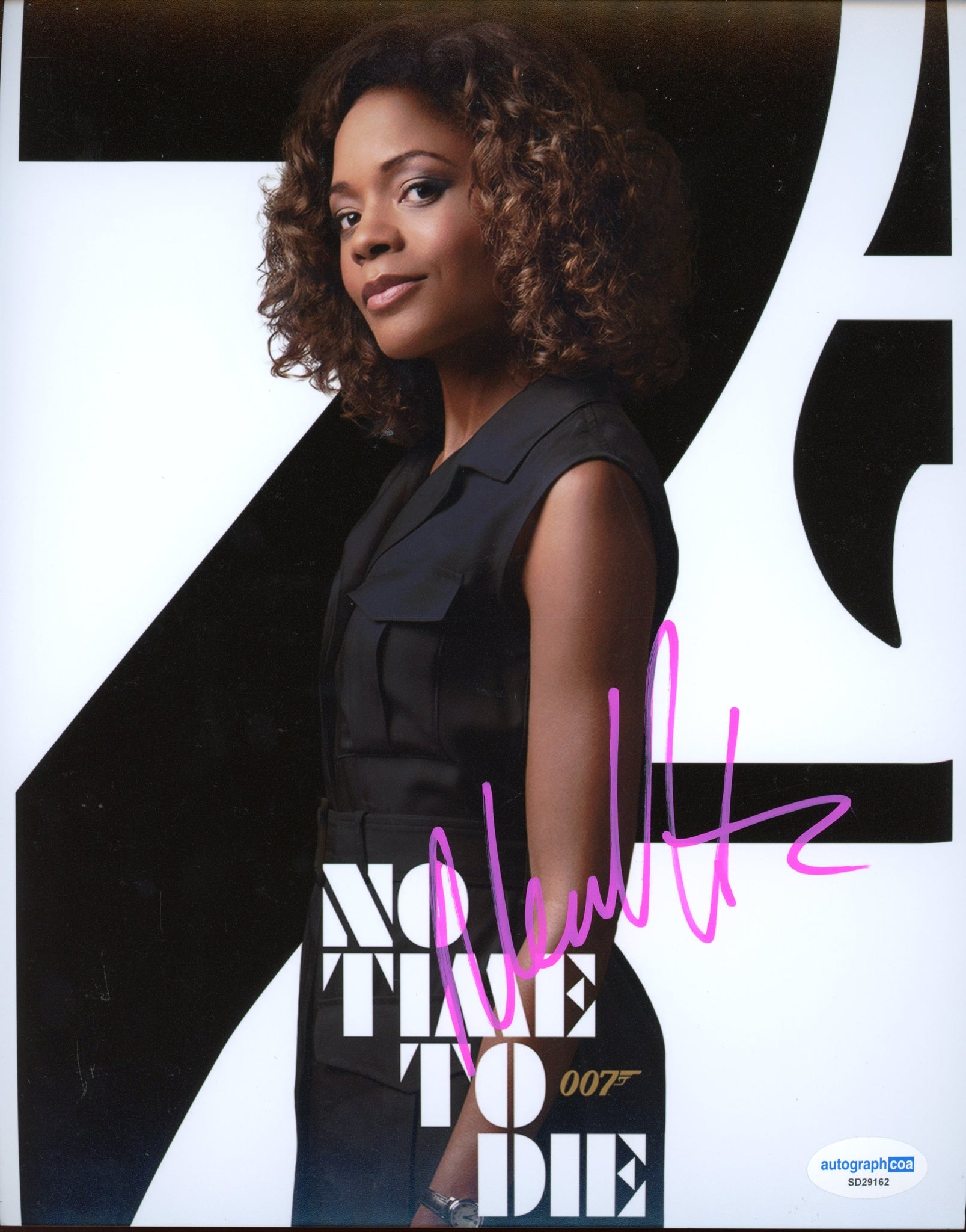 Naomie Harris Bond Signed Autograph 8x10 Photo ACOA